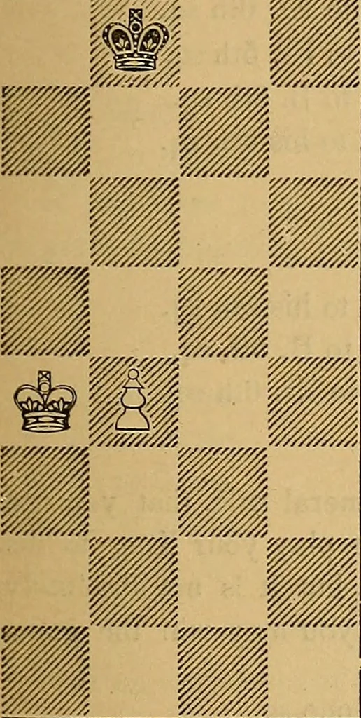 An illustration from The book of chess: containing the rudiments of the game, and elementary analyses of the most popular openings, 1882, leaf 86