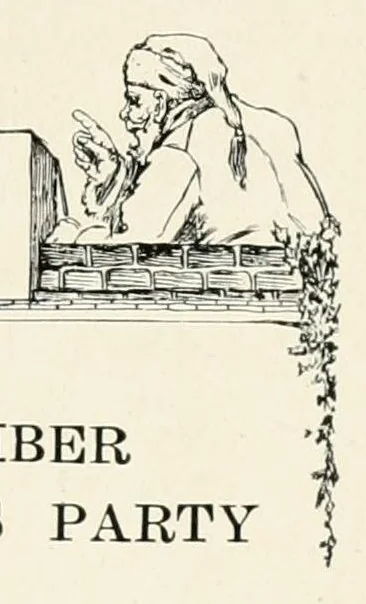 An illustration from The book of children's parties, 1903, leaf 191