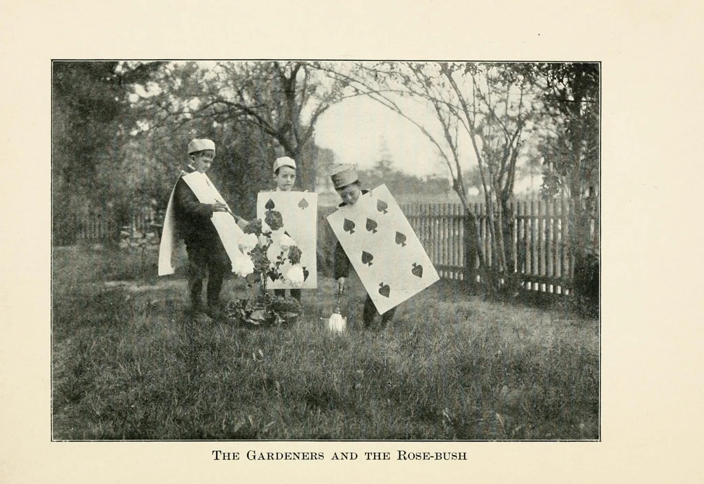 An illustration from The book of children's parties, 1903, leaf 59