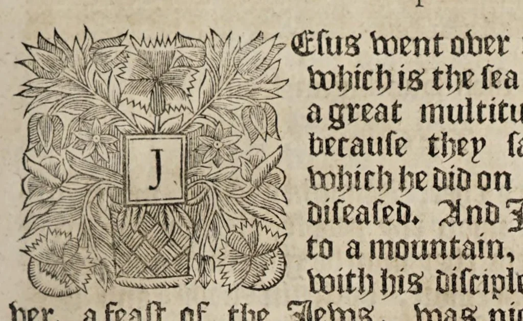 An illustration from The book of common-prayer and administration of the sacraments, and other rites & ceremonies of the Church, according to the use of the Church of England : together with the Psalter or Psalms of David, pointed as they are to be sung or said in churches, and the form & manner of making, ordaining, & consecrating of bishops, priests, and deacons, 1669, leaf 157