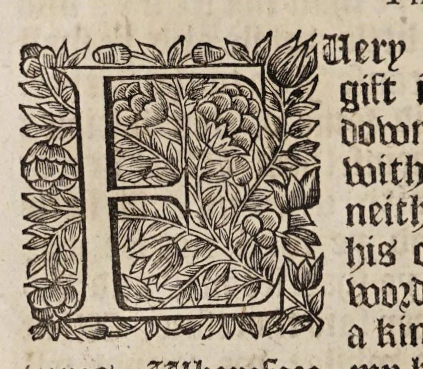 An illustration from The book of common-prayer and administration of the sacraments, and other rites & ceremonies of the Church, according to the use of the Church of England : together with the Psalter or Psalms of David, pointed as they are to be sung or said in churches, and the form & manner of making, ordaining, & consecrating of bishops, priests, and deacons, 1669, leaf 202