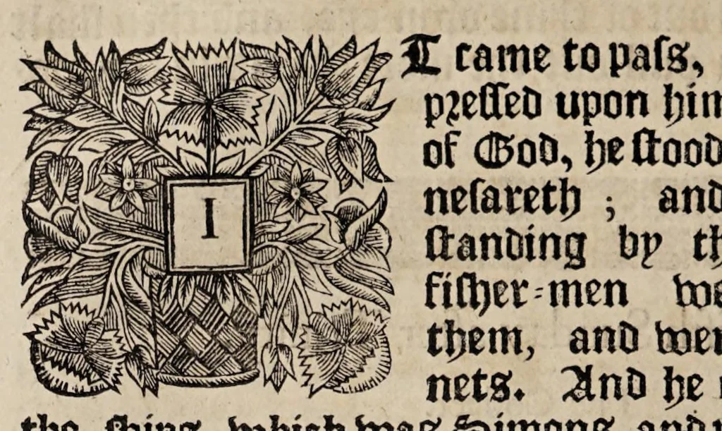 An illustration from The book of common-prayer and administration of the sacraments, and other rites & ceremonies of the Church, according to the use of the Church of England : together with the Psalter or Psalms of David, pointed as they are to be sung or said in churches, and the form & manner of making, ordaining, & consecrating of bishops, priests, and deacons, 1669, leaf 226
