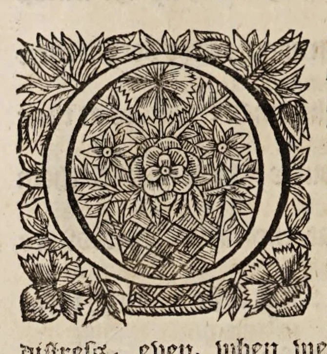An illustration from The book of common-prayer and administration of the sacraments, and other rites & ceremonies of the Church, according to the use of the Church of England : together with the Psalter or Psalms of David, pointed as they are to be sung or said in churches, and the form & manner of making, ordaining, & consecrating of bishops, priests, and deacons, 1669, leaf 564