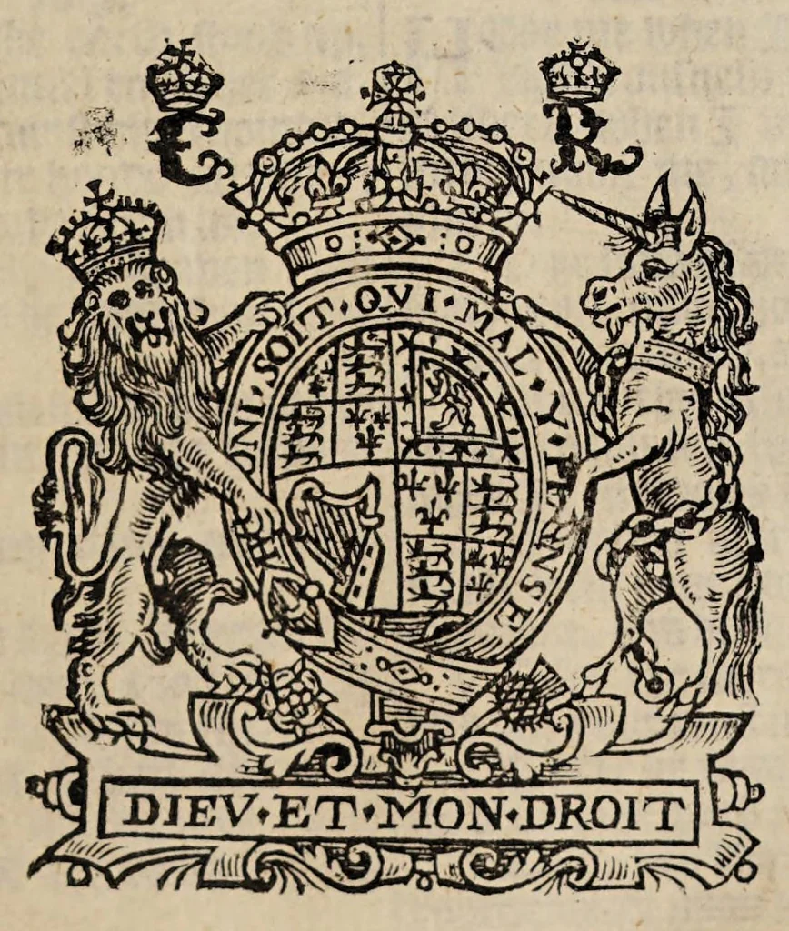 An illustration from The book of common prayer and administration of the sacraments : and other rites and ceremonies of the Church of England, 1660, leaf 155