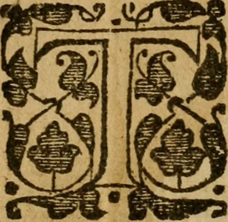 An illustration from Book of common prayer, 1588, leaf 14