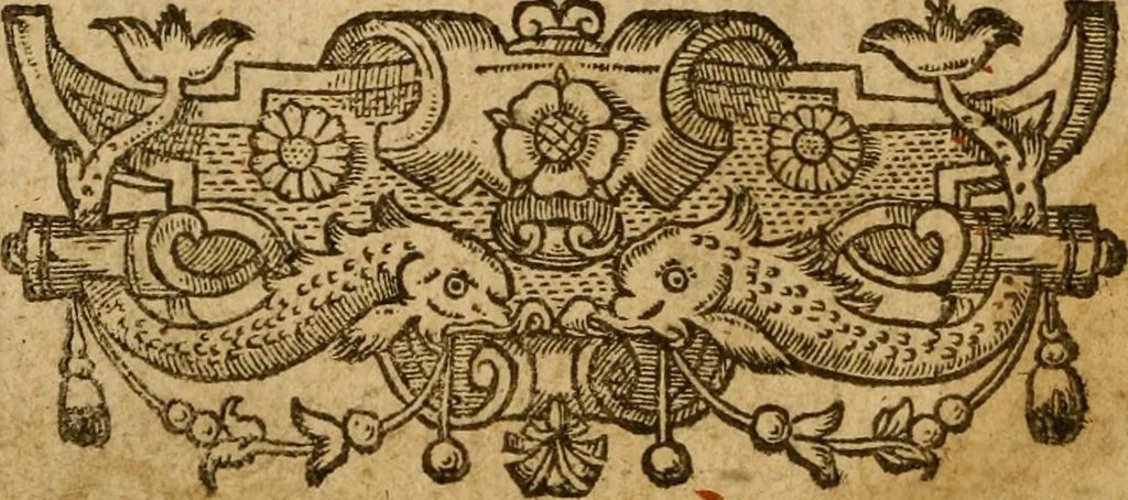 An illustration from Book of common prayer, 1588, leaf 17
