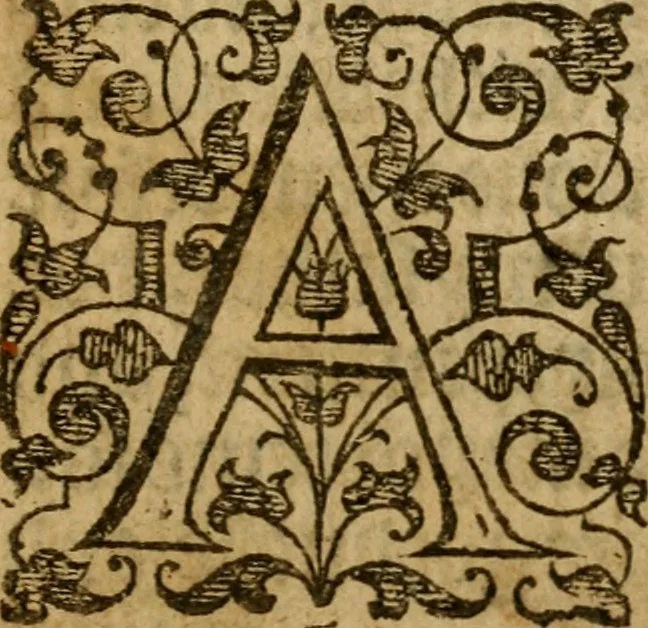 An illustration from Book of common prayer, 1588, leaf 18