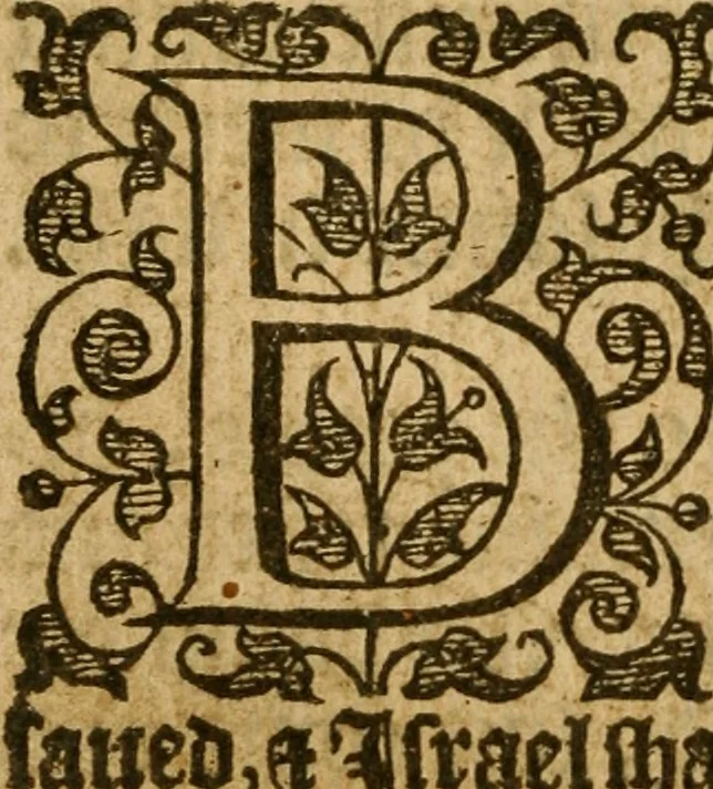 An illustration from Book of common prayer, 1588, leaf 193