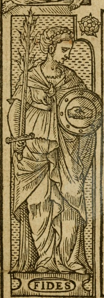 An illustration from Book of common prayer, 1588, leaf 316