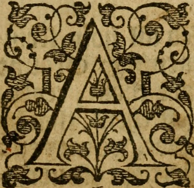 An illustration from Book of common prayer, 1588, leaf 48