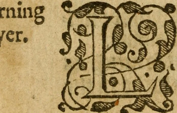An illustration from Book of common prayer, 1588, leaf 483
