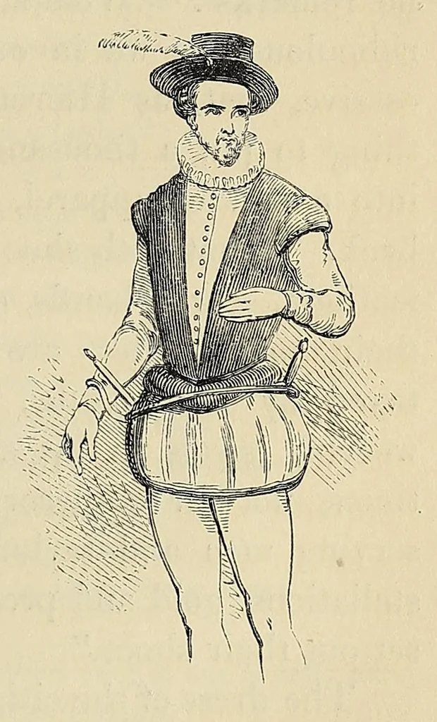An illustration from The book of costume: or, Annals of fashion, from the earliest period to the present time, 1846, leaf 131