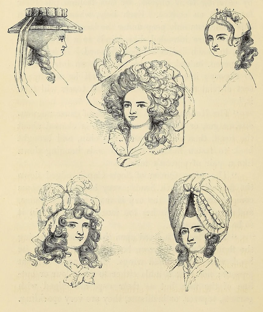 An illustration from The book of costume: or, Annals of fashion, from the earliest period to the present time, 1846, leaf 186