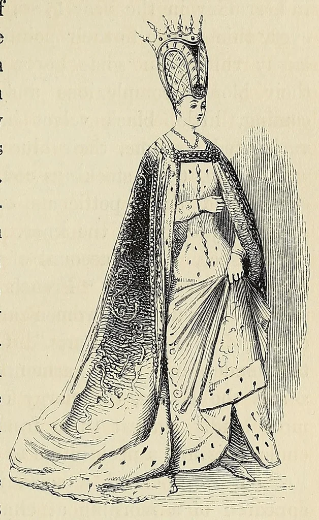 An illustration from The book of costume: or, Annals of fashion, from the earliest period to the present time, 1846, leaf 293