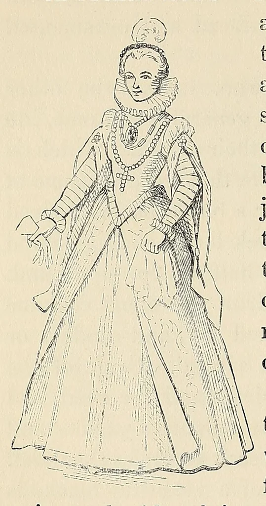 An illustration from The book of costume: or, Annals of fashion, from the earliest period to the present time, 1846, leaf 316