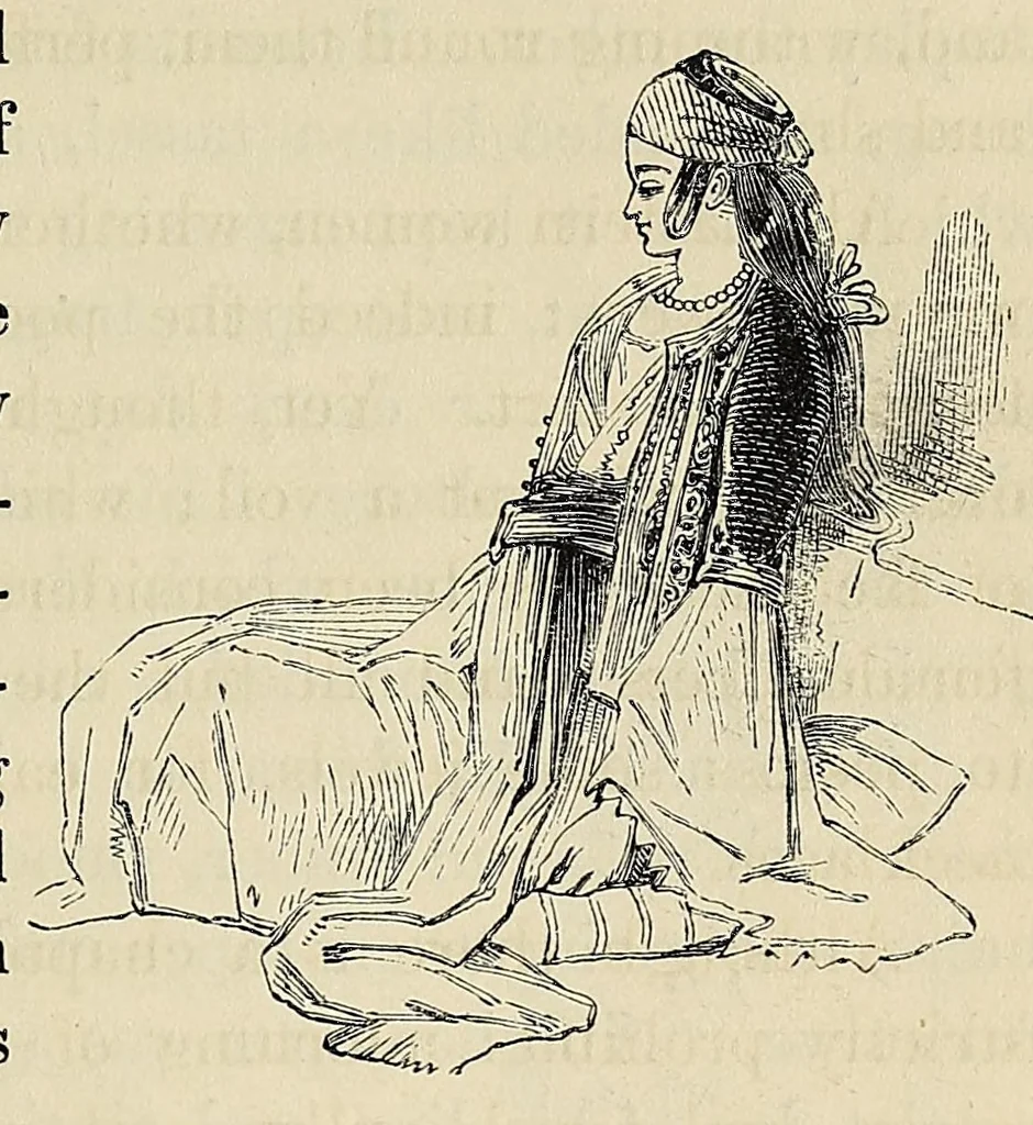 An illustration from The book of costume: or, Annals of fashion, from the earliest period to the present time, 1846, leaf 399