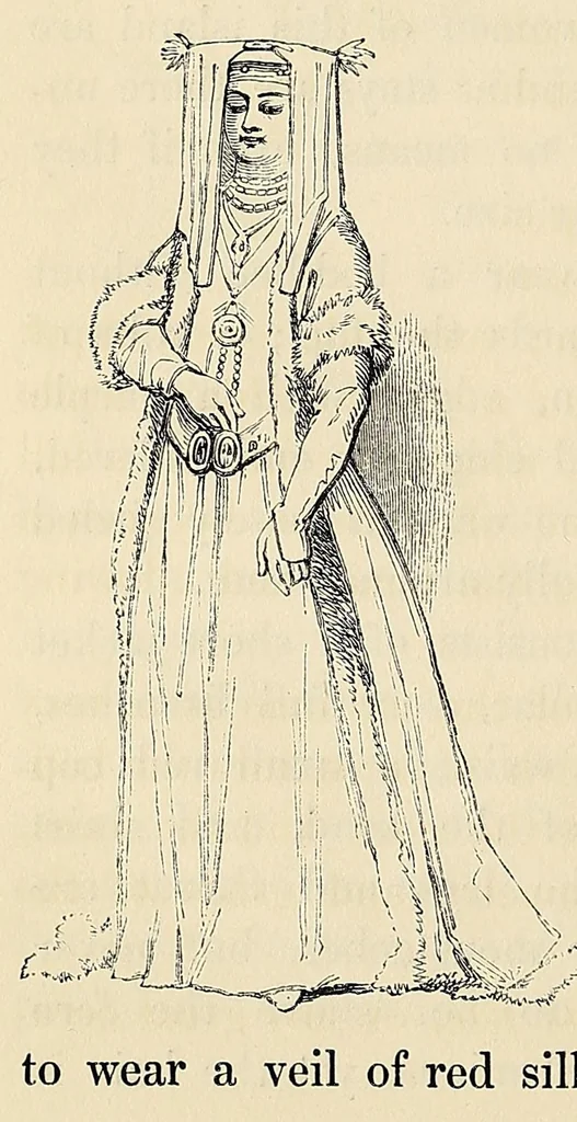 An illustration from The book of costume: or, Annals of fashion, from the earliest period to the present time, 1846, leaf 424