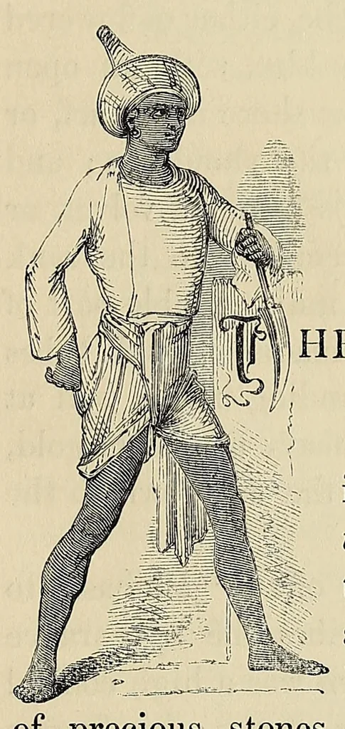 An illustration from The book of costume: or, Annals of fashion, from the earliest period to the present time, 1846, leaf 447