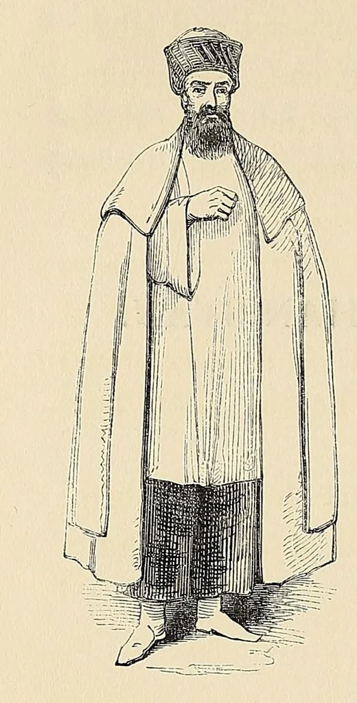 An illustration from The book of costume: or, Annals of fashion, from the earliest period to the present time, 1846, leaf 470