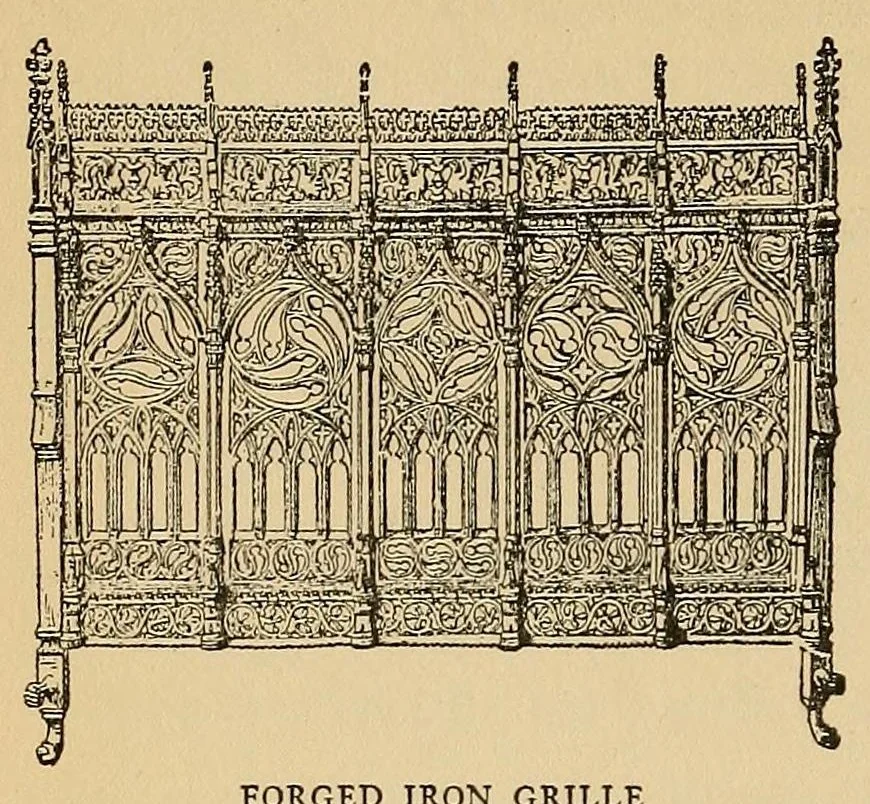 An illustration from The book of craftsmen; the story of men's handiwork through the ages, 1900, leaf 78