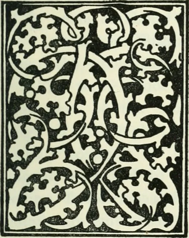 An illustration from The book of decorative furniture, its form, colour and history, 1910, leaf 106