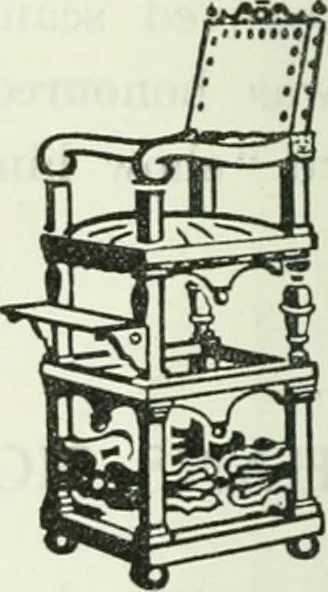 An illustration from The book of decorative furniture, its form, colour and history, 1910, leaf 251