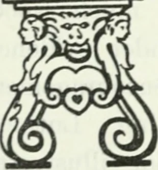 An illustration from The book of decorative furniture, its form, colour and history, 1910, leaf 251