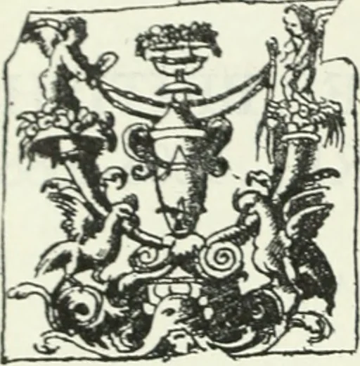 An illustration from The book of decorative furniture, its form, colour and history, 1910, leaf 271
