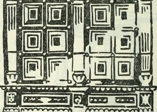 An illustration from The book of decorative furniture, its form, colour and history, 1910, leaf 309