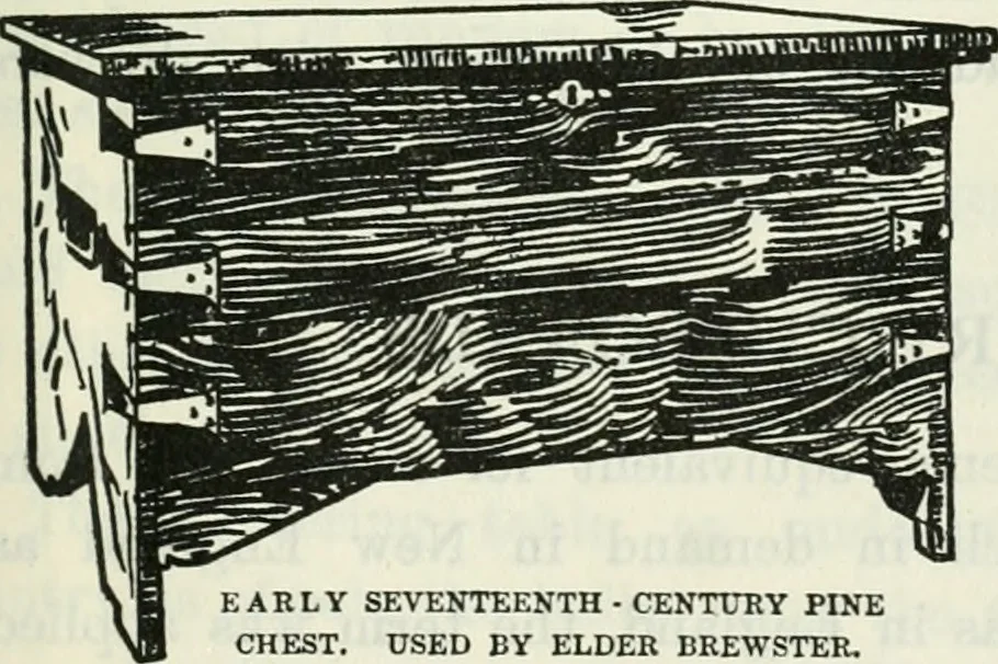 An illustration from The book of decorative furniture, its form, colour and history, 1910, leaf 360