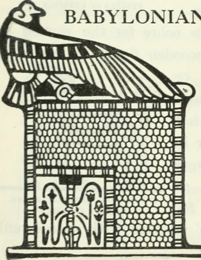 An illustration from The book of decorative furniture, its form, colour and history, 1910, leaf 37