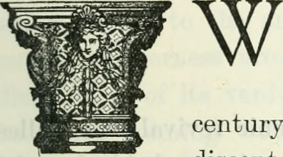 An illustration from The book of decorative furniture, its form, colour and history, 1910, leaf 410