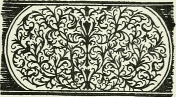 An illustration from The book of decorative furniture, its form, colour and history, 1910, leaf 502