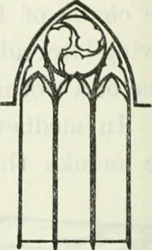An illustration from The book of decorative furniture, its form, colour and history, 1910, leaf 71