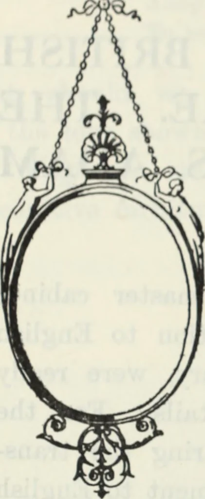 An illustration from The book of decorative furniture, its form, colour and history, 1910, leaf 135