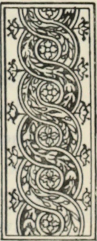 An illustration from The book of decorative furniture, its form, colour and history, 1910, leaf 150