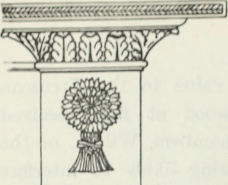 An illustration from The book of decorative furniture, its form, colour and history, 1910, leaf 151