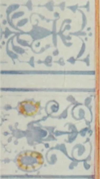 An illustration from The book of decorative furniture, its form, colour and history, 1910, leaf 158