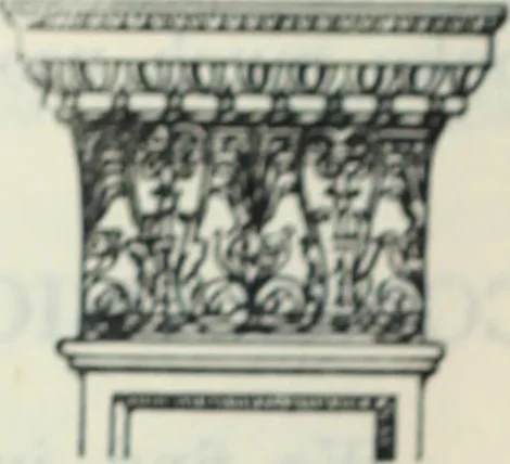 An illustration from The book of decorative furniture, its form, colour and history, 1910, leaf 179