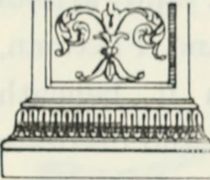 An illustration from The book of decorative furniture, its form, colour and history, 1910, leaf 179