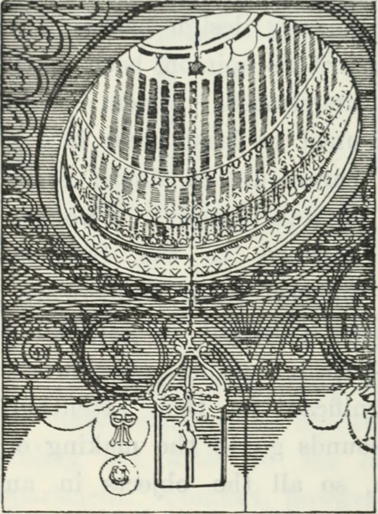 An illustration from The book of decorative furniture, its form, colour and history, 1910, leaf 179
