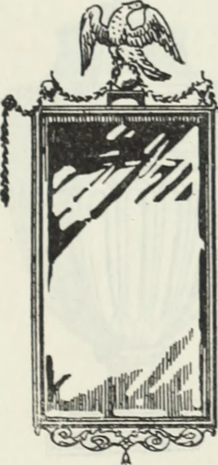 An illustration from The book of decorative furniture, its form, colour and history, 1910, leaf 199