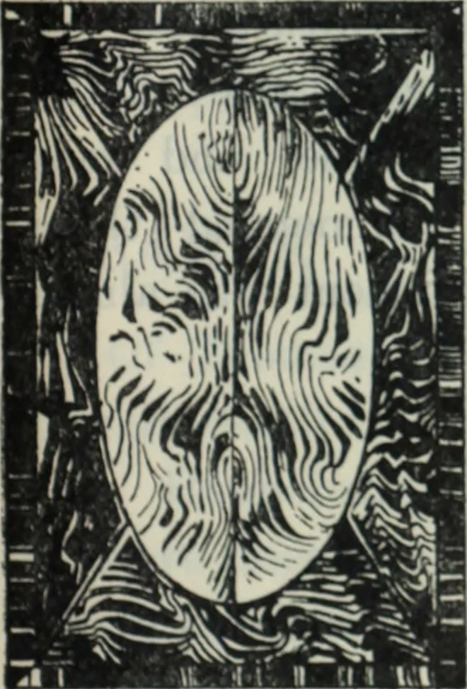 An illustration from The book of decorative furniture, its form, colour and history, 1910, leaf 200