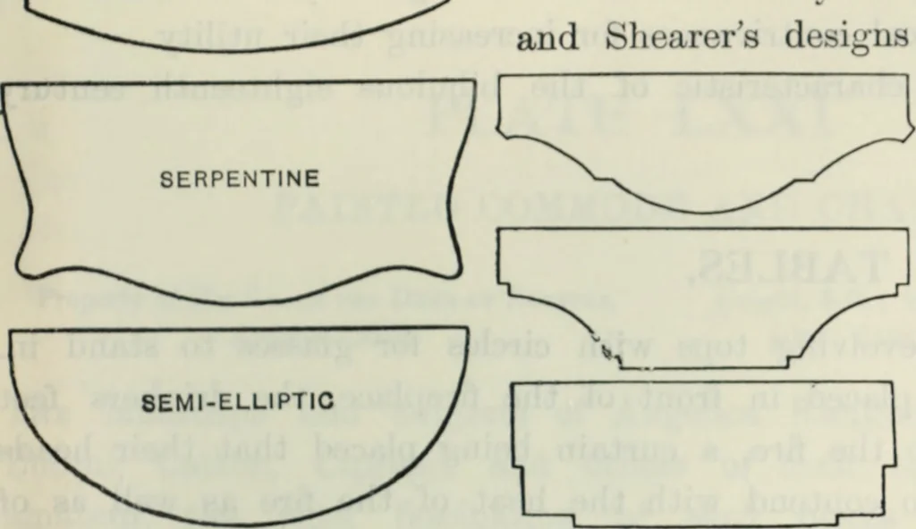 An illustration from The book of decorative furniture, its form, colour and history, 1910, leaf 212