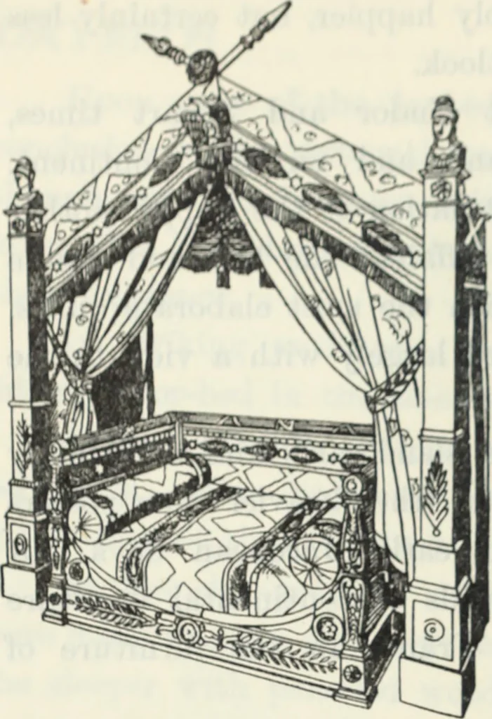 An illustration from The book of decorative furniture, its form, colour and history, 1910, leaf 249
