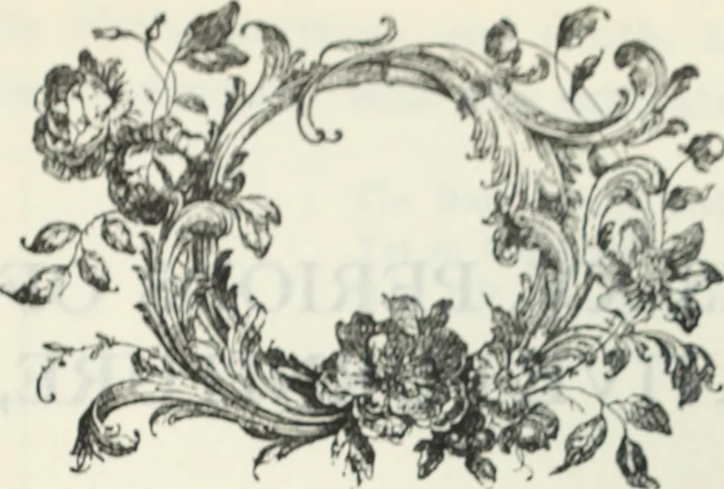 An illustration from The book of decorative furniture, its form, colour and history, 1910, leaf 263
