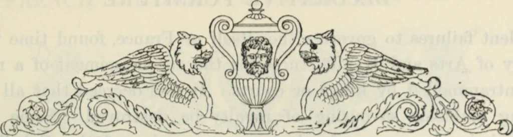 An illustration from The book of decorative furniture, its form, colour and history, 1910, leaf 356