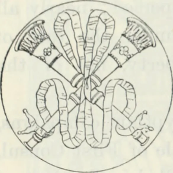 An illustration from The book of decorative furniture, its form, colour and history, 1910, leaf 359