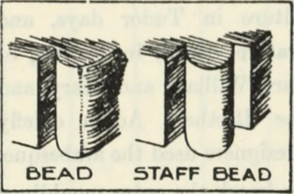 An illustration from The book of decorative furniture, its form, colour and history, 1910, leaf 509