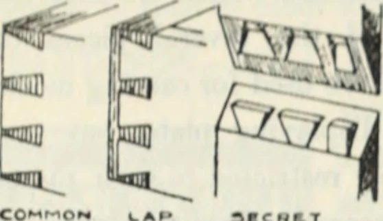An illustration from The book of decorative furniture, its form, colour and history, 1910, leaf 511
